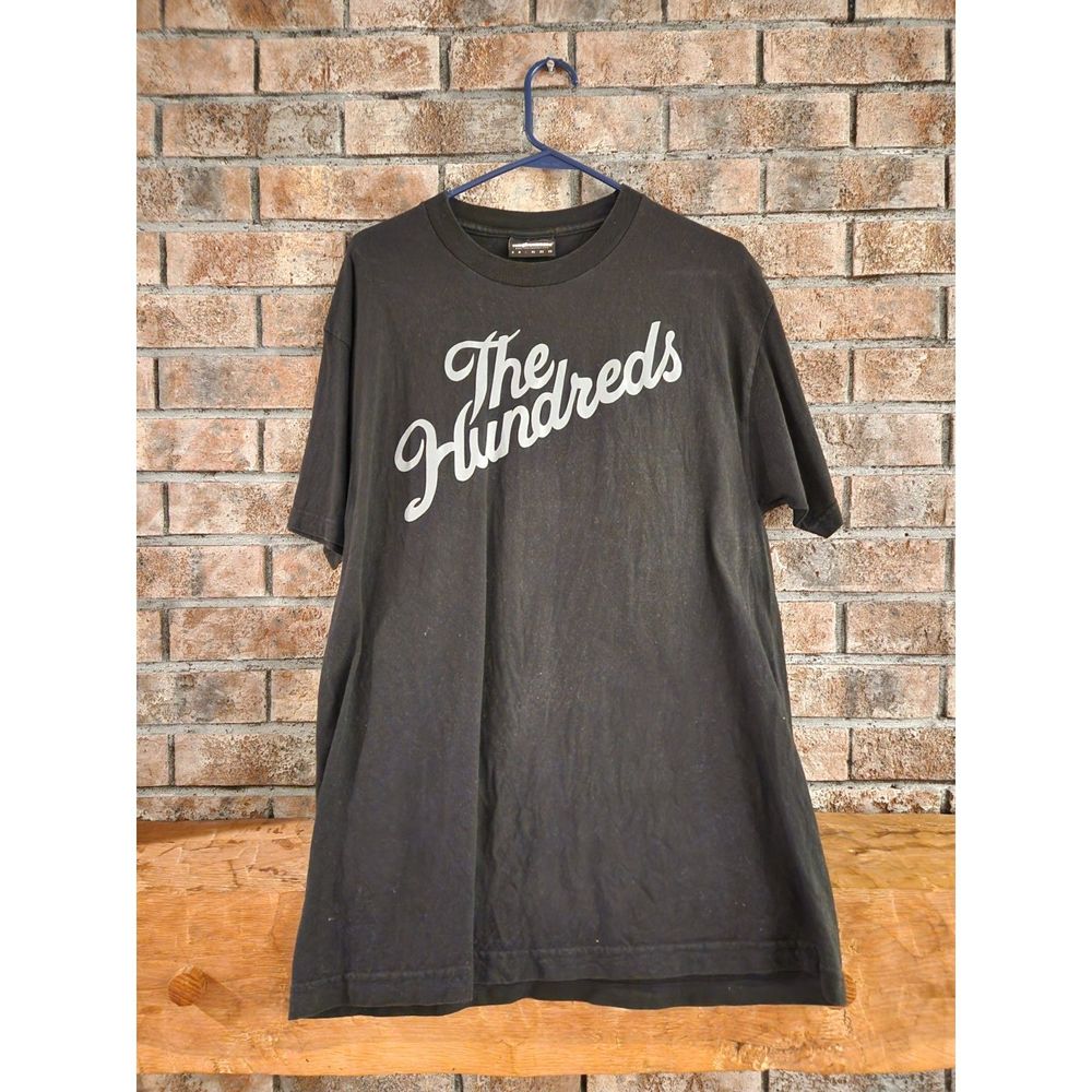 The Hundreds Short Sleeve Graphic T-Shirt Adult Men's Size L Script Logo